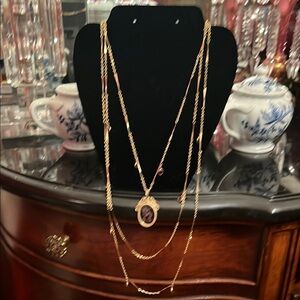 Gold Dainty Layered Necklaces